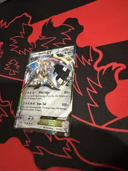 Pokemon TCG Steelix EX Ultra Rare Card 67/114 XY: Steam Siege 2016 - Image 3