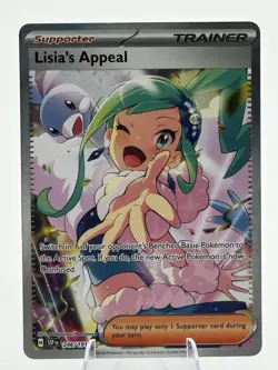 Lisia's Appeal SIR Surging Sparks Holo Pokemon Card 246/191 - Image 1