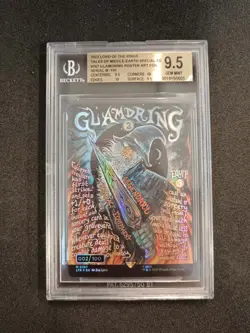 Glamdring (#747) V5 2/100 BGS 9.5 – MTG Magic Ultra Rare – Graded– Extended Art - Image 1