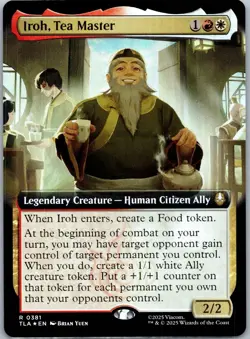 Iroh, Tea Master (Extended Art) R Avatar: The Last Airbender 381 NM - Image 1