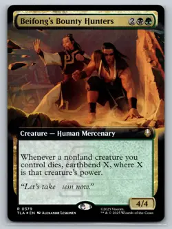 Beifong's Bounty Hunters (Extended Art) Avatar: The Last Airbender Foil - Image 1