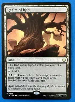 Realm of Koh 276 R Avatar: The Last Airbender NM MTG - Image 1