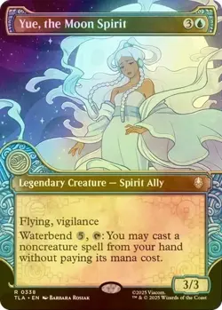Yue, the Moon Spirit (Showcase) 338 Foil R Avatar: The Last Airbender - Image 1