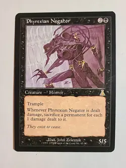 Phyrexian Negator NM MTG Urza's Destiny - Near Mint - Image 1
