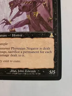 Phyrexian Negator NM MTG Urza's Destiny - Near Mint - Image 4