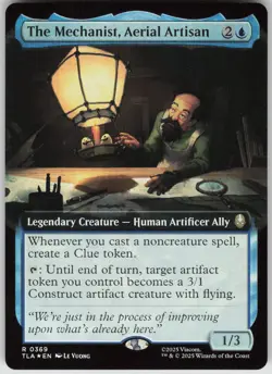 MTG The Mechanist, Aerial Artisan Extended Art Foil NM Avatar Magic 369 - Image 1