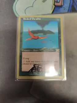 1x Signed Birds Of Paradise World Championship Deck Magic The Gathering Rare - Image 1