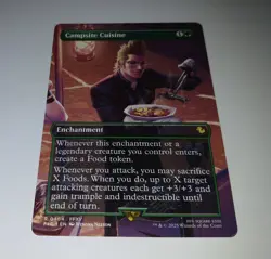 MTG Campsite Cuisine Borderless Commander Final Fantasy Regular NOT Foil Chocobo - Image 1