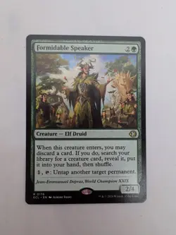 MTG Formidable Speaker ECL 0176 Green Creature 2G 4 Toughness - EN - Image 1