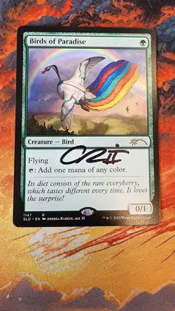 Birds of Paradise (1147) Secret Lair Drop Regular SIGNED - Image 1