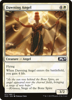 x4 Dawning Angel M20 MTG 11/280 M20 M/NM 4x - Image 1