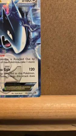 Lugia EX Legendary Treasures 102/113 Ultra Rare Holo NM - ungraded Pokemon Card - Image 5