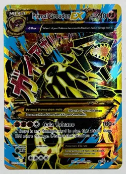 2015 Pokemon XY #97 FA/Primal Groudon EX Ancient Origins NM ! - Image 1