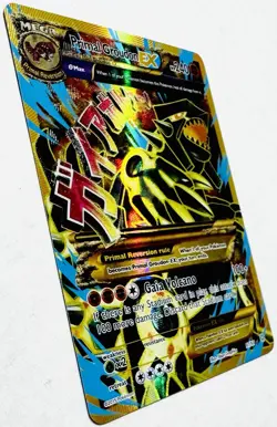 2015 Pokemon XY #97 FA/Primal Groudon EX Ancient Origins NM ! - Image 2