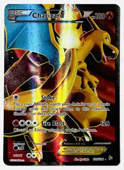 2014 POKEMON XY 100/106 FA/ Charizard EX Flashfire NM ! - Image 1