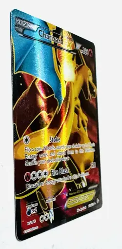 2014 POKEMON XY 100/106 FA/ Charizard EX Flashfire NM ! - Image 4