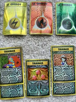 Pokemon Pocket Monsters Vending Machine Sticker Lot Of 35 Holo Prism Japanese 96 - Image 5