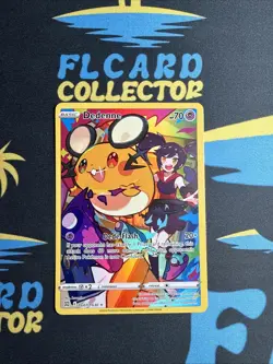 Pokemon Dedenne TG07/TG30 Swsh09: Brilliant Stars Trainer Gallery Holo - Image 1
