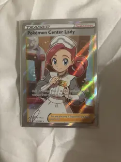 2020 Pokemon Center Lady (Full Art) - SWSH04: Vivid Voltage (SWSH04) Near Mint H - Image 1