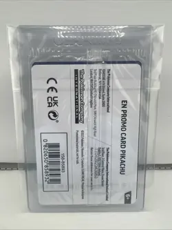 Pikachu 025/165 Pokemon Together Stamped Promo SEALED - Image 3