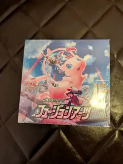 Fusion Arts Booster Box Pokemon TCG S8 Japanese New Sealed - Image 1