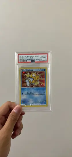 Pokemon Magikarp Holo Black Star Promo 2016 Shiny #XY143 PSA 10 Gem Mint - Image 1