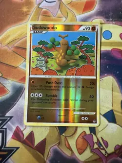 Sudowoodo 9/95 Rare Reverse Holo Pokemon TCG Unleashed NM - Image 1