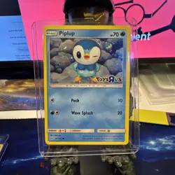 Pokemon TCG - Piplup - 32 /156 - Toys R Us Stamped Promo - Alt Cosmos Holo - Image 1