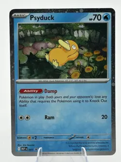 Psyduck MEP 007 Cosmos Holo Mega Evolution Black Star Promo Pokemon TCG NM - Image 1