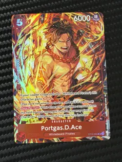 Portgas.D.Ace (Illustration Box Vol.5) ST15-005 One Piece Promotion Cards Foil - Image 1
