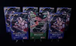 Bandai Namco One Piece CCG Azure Sea's Seven & Legacy Master Booster Lot of 7 - Image 1