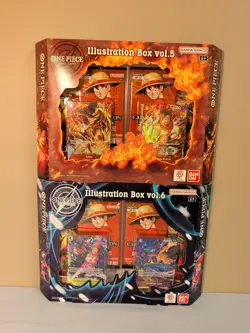 One Piece Illustration Box Vol 5 + Vol 6 Lot Set Of 2 Sealed QTY PRB-02 OP-13 - Image 1