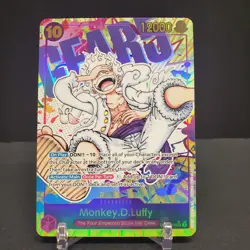 Monkey.D.Luffy SEC Alternate Art OP05-119 Awakening of the New Era One Piece TCG - Image 1