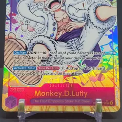 Monkey.D.Luffy SEC Alternate Art OP05-119 Awakening of the New Era One Piece TCG - Image 3