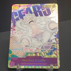 Monkey.D.Luffy SEC Alternate Art OP05-119 Awakening of the New Era One Piece TCG - Image 4