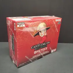 One Piece OP-13 TCG Carrying On His Will Booster Box English SEALED US English - Image 1