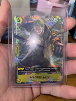 One Piece Roronoa Zoro OP07-113 Illustration Box Vol. 3 Promo Holo - Image 1