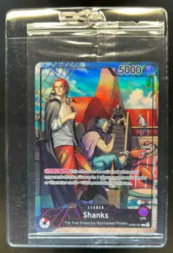 2025 One Piece Shanks PSA Magazine Exclusive #OP09-001 - Image 1