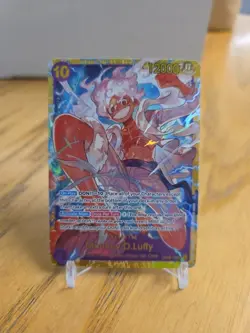 Monkey.D.Luffy OP05-119 SEC - One Piece TCG - English + 3 free random SRs !! - Image 1