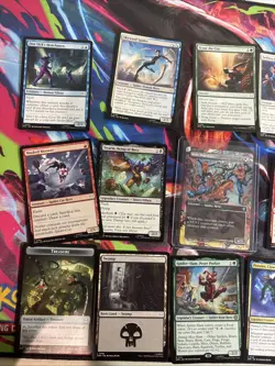 Magic The Gathering Marvel's Spider-Man Foil Trading Card Lot Of 14 Cards MTG - Image 2