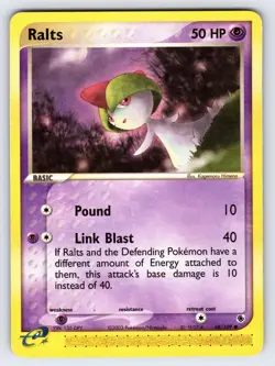Ralts 68/109 2003 EX Ruby & Sapphire Pokemon Card TCG e-Series Nintendo - VLP - Image 1