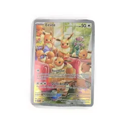 Pokemon Eevee TCG Card Twilight Masquerade Illustration Rare 188/167 - Image 1