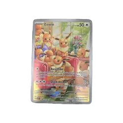 Pokemon Eevee TCG Card Twilight Masquerade Illustration Rare 188/167 - Image 4