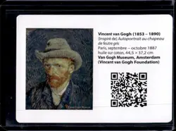 2023 Pokemon X Van Gogh Museum Insert Card - Image 1