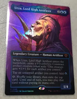MTG English Urza, Lord High Artificer (Textured Foil) NM Foil Commander Masters - Image 2
