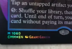 MTG English Urza, Lord High Artificer (Textured Foil) NM Foil Commander Masters - Image 3