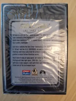 1996 STAR TREK The Card Game 65 Collectable Playing Cards - SEALED BOX - Image 2