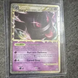 Pokemon TCG Gengar Holo Card 94/102 Nintendo 2010 English Standard - Image 1