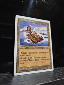MTG Adarkar Wastes - Fifth Edition - NM/Reg English - Image 1