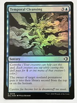 Temporal Cleansing Lorwyn Eclipsed Foil MTG NM - Image 1